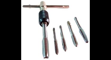 Tap T sleutelset, 6 delig