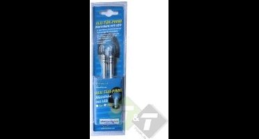 Aluminium deurpinnen VW met ledlamp rood, voor alle deurpinnen behalve VW Gold IV, Beetle, Seat Ibiza en Cordoba