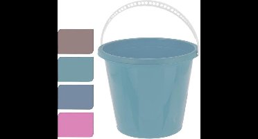 Basic Emmer Met Stevig Handvat 5L Verschillende Kleuren