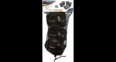 Alert beschermset 3 delig zwart M zwart - DoaBuy