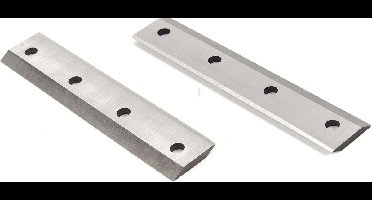 HBM 2-delige messenset voor 4-takt 15 PK 420 cc benzine hakselaar houtversnipperaar 105 x 34 x 8,5 mm