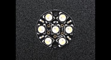 NeoPixel Jewel - 7 x 5050 RGBW LED w/ Integrated Drivers - Natural White - 4500K Adafruit 2859