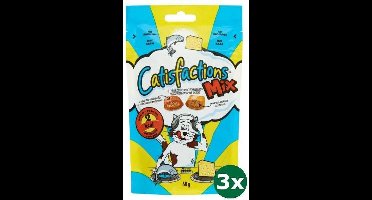 Catisfactions mix zalm/kaas 3x 60 gr