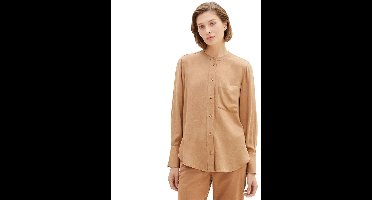 Tom Tailor 1037888 Melange Bloes Beige 38 Vrouw