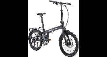 KABON - vouwfiets -Foldingbike - Stadsplooifiets - Carbon - Shimano Altus 9S - 20 inch - Zwart