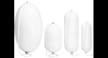 Plastimo Swollen Parabor Stootwil Wit 25 x 68 cm