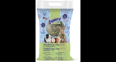 Bunny Nature Knaagdiervoer Vers Gras Hooi Kokos & Rozenbloesem 500 gr