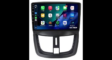 Geschikt voor Peugeot 207 CC (2006 t/m 2014) | 9 inch Android 15.0 CarPlay autoradio | Draadloos CarPlay & Android Auto | 2GB RAM + 32GB | Externe microfoon & Achteruitrijcamera (AHD) | Bluetooth & WiFi | NAVIBOP NB-1529 | Bouwjaar 2006 t/m 2014