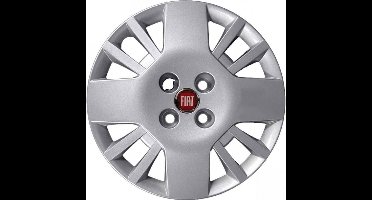 Set van 4 wieldoppen 14 inch voor Fiat Fiorino (2008 en nieuwer)