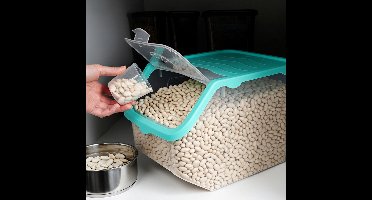 Doos voor Groenten en Fruit met Deksel Transparante 12 l 3 stuks - Aardappelbak - Aardappelpot - Bewaardoos - Container - Koelkast Organizer - Opbergbox - Fruitkist