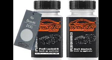Touch-up Set Metallic Lak voor Auto in Kleurcode ZCC Silky Silver 2