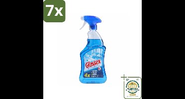 7 x Glassex Glas & Multi Schoonmaakspray 750 ml - Grootverpakking - Glas Reiniger - Ruiten Reiniger - Spiegel Reiniger - Marmer Reiniger - Vet Verwijderen