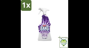 1 x Cillit Bang - Bleek - Verwijdert Hardnekkig Vuil - Sterke Bleekwerking - 750 ml - Allesreiniger - Schoonmaakmiddel - Bleekmiddel - Hardnekkige Vlekken - Desinfecterend