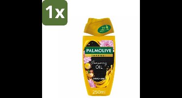 1 x Palmolive Douchegel Thermal Pampering Oil 250 ml - Douchegel - Macadamia-olie - Herstel - Hydrateren - Verzorging