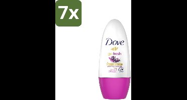 Dove - Deodorant - Roller Go Fresh Acai Berry & Waterlily - Frisse geur - 50 ml - Bulkverpakking - 7 stuks