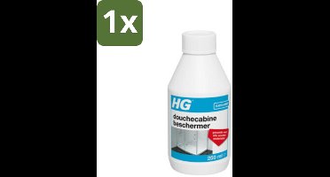 1 x HG Douchecabine Beschermer 250 ml - Douchecabine Beschermer - Kalkaanslag Bestrijden - Vuilafstotend - Waterafstotend - Badkamer Schoonhouden