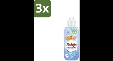 Robijn – Wasverzachter – Morgendauw – 650 ml - Bulkverpakking - 3 stuks