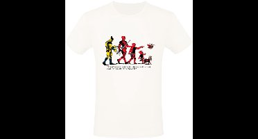 Deadpool Deadpool and Wolverine - Can You Imagine the Fun? Heren T-shirt - wit - XXL