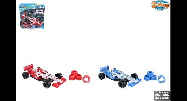 2-Play Formule Raceauto met Extra Banden Pull Back