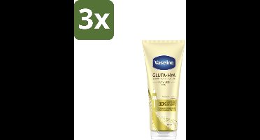 Vaseline – Gluta-Hya Serum – Flawless Glow – 200 ml - Bulkverpakking - 3 stuks