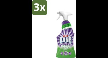 Cillit Bang – Schoonmaakspray – Universal Ontvetter – 750 ml - Bulkverpakking - 3 stuks