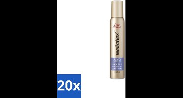 Wella – Flex 2 Days Volume – Haarmousse – 200 ml - Bulkverpakking - 20 stuks