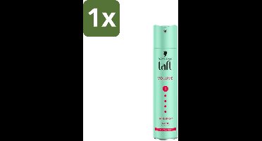 1 x Taft - Volume 5 - Haarspray - Volumineuze hold - 250 ml - Haarspray - Volume - Hold - Vegan Haarspray - Fijn Haar