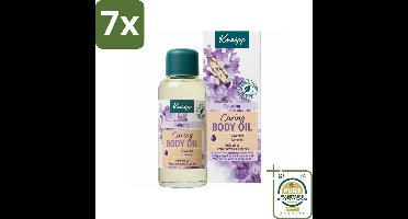 7 x Kneipp - Huidolie - Relaxing - Lavendel - Trekt snel in - 100 ml - Grootverpakking - Huidolie - Ontspanning - Lavendel - Natuurlijke Oliën - Vitamine A En E