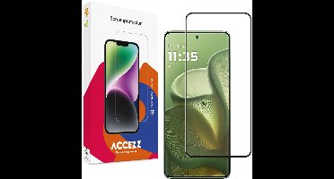 Accezz Screen protector - Geschikt voor Motorola Edge 60 Pro - Gehard Glas Screenprotector