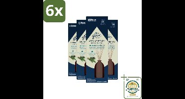 Glade - Geurstokjes Verfrissende Energie - Aromatherapie Geurverspreiding - 80 ml - Voordeelverpakking - 6 stuks - Energie - Geur