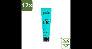 Got2B - Haarprimer - Got Gloss - 150 ml - Voordeelverpakking - 12 stuks - Haarprimer - Glans