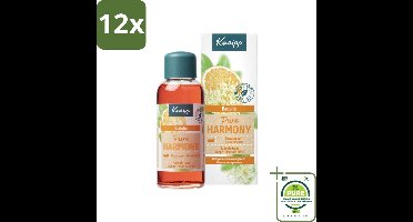 Kneipp - Badolie - Oranje lindebloesem - 100 ml - Voordeelverpakking - 12 stuks - Kneipp badolie - Badolie oranje