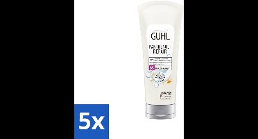 Guhl – 2-in-1 Masker & Conditioner – Panthenol+Repair – 200 ml - Bulkverpakking - 5 stuks