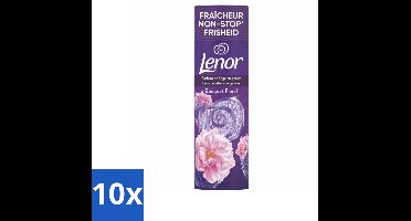 10 x Lenor - Geurbooster - Bloemen Boeket - Non-Stop Frisheid - 19 Wasbeurten - Geurbooster - Bloemige Geur - Wasgeur - Frisheid - Wasmiddel