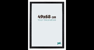 Your Decoration - Puzzellijst 49x68 cm - Zwart Mat - Puzzellijst 500-1000 stukjes - MDF Fotolijst - Mura