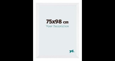 Your Decoration - Fotolijst 75x98 cm - MDF - Wit Mat - Catania