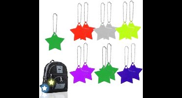26 stuks reflectorhangers voor kinderen - veiligheid en geluksbrenger - schooltas, rugzak, fietsen - wandelen en hardlopen.