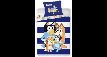 Bluey Dekbedovertrek - Dekbedovertrek 135 x 200 cm , Kussensloop 80 x 80 cm