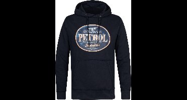 Petrol Industries - Heren Hoodie Viaje - Blauw - Maat L