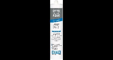 Ottoseal A250 afdichtingskit - 310 ml koker - zwart - veelzijdig voor aansluitvoegen binnen en buiten