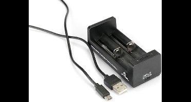 Lader voor Li-ion 18650 oplaadbare batterijen / cellen Xtar MC2