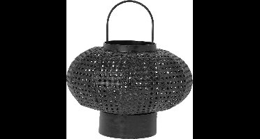 Windlicht Logan zwart 43cm