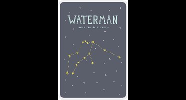 Milestone - Sterrenbeeld Posterkaart - Waterman