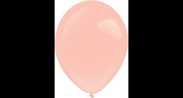 RIETHMULLER - 100 mini latex ballonnen perzik 13 cm feestdecoratie pastel