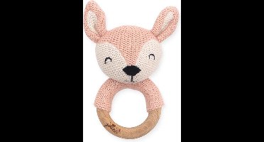 Jollein Bijtring Deer - Pale Pink