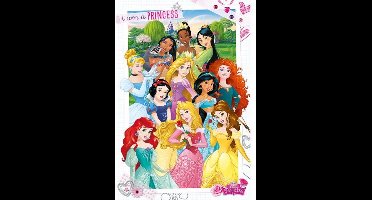 Pyramid Poster - Disney Princess I Am Princess - 91.5 X 61 Cm - Multicolor