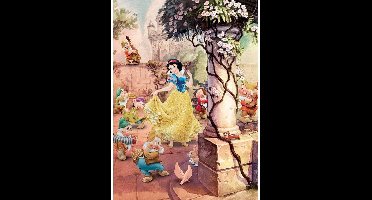 Fotobehang Disney Princess - Dancing Snow White