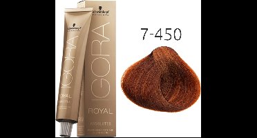Schwarzkopf Igora Royal Absolutes 7-450 60ml