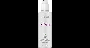 Wicked - Simply hybride glijmiddel 120 ml - 120ml