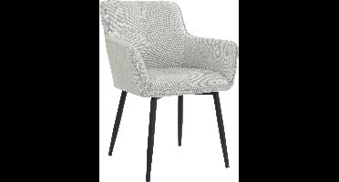 Light & Living Eetkamerstoel Emily - Bruin - Velvet